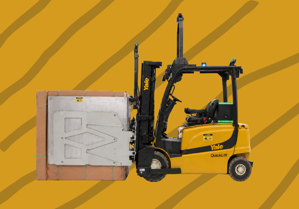 MF7-FY autonomous Yale ERP-30VL forklift conversion